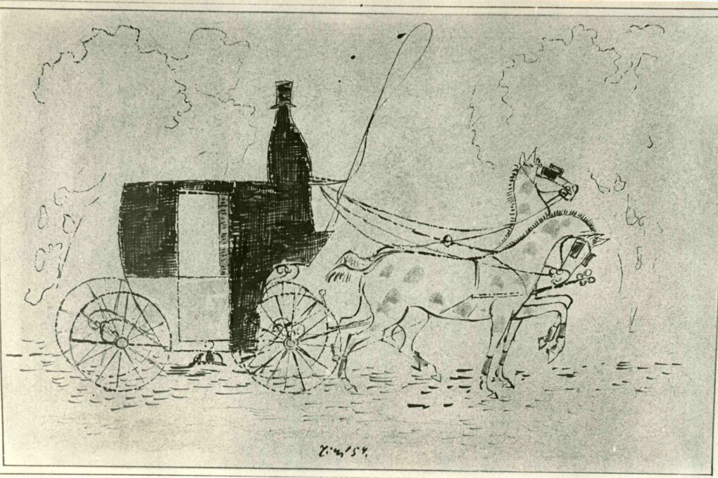 František Tichý – kresby, akvarely, kvaše, oleje